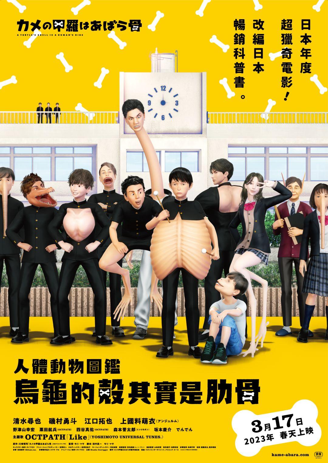 人體動物圖鑑：烏龜的殼其實是肋骨Turtle’s Shell is a Human’s Ribs